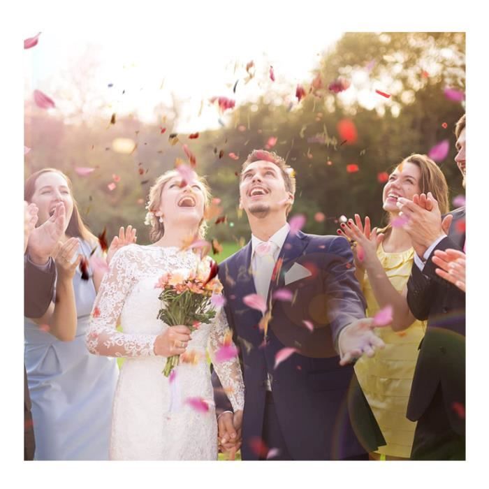 Confettis Naturels De Rose Et Lavande - 14 Sachets Biodégradables Pour Mariage