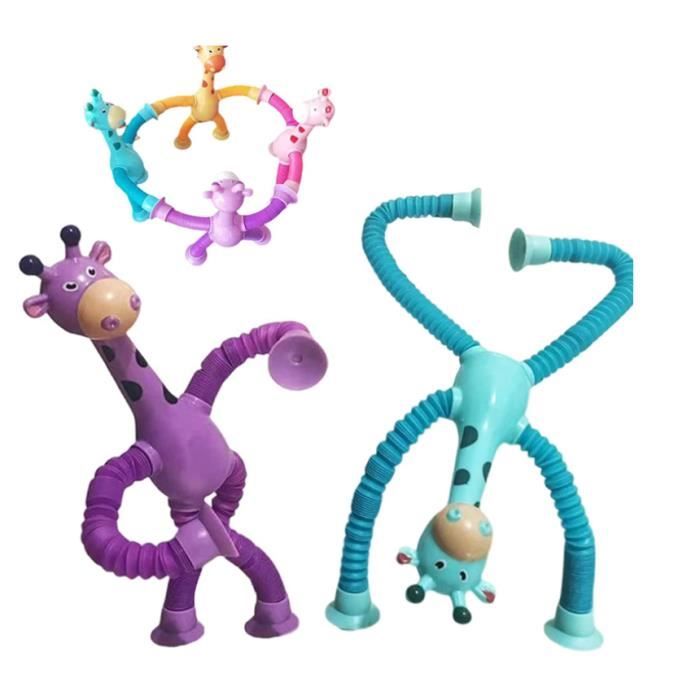 4 Pcs Tubes Télescopiques Extensibles Jouets De Décompression Pour