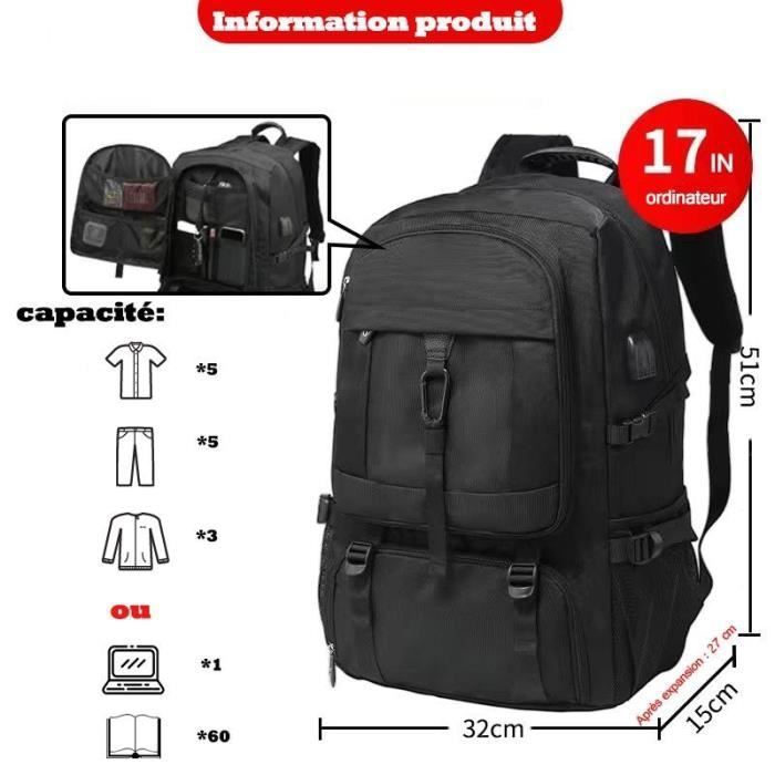 Sac 50l cabine avion online