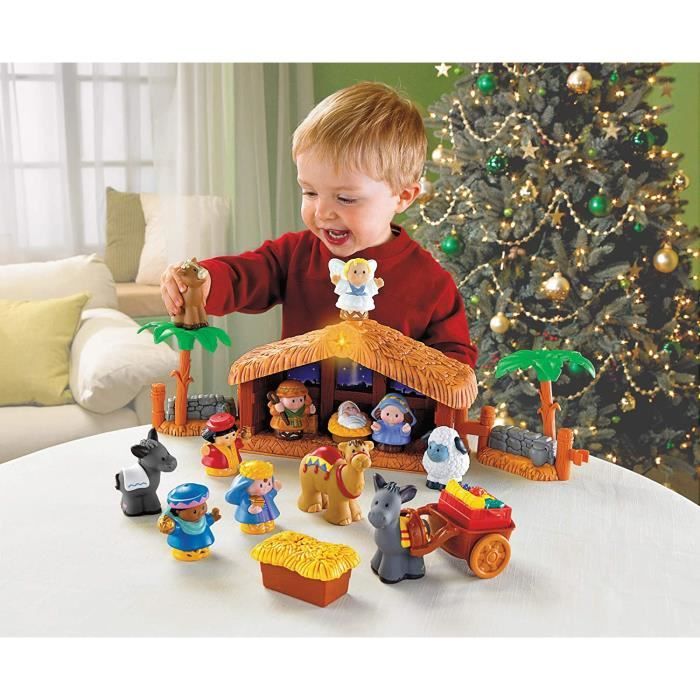 Fisher price little people christmas clearance story