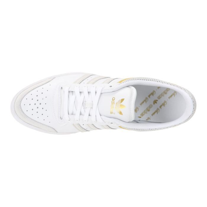 ADIDAS Baskets Top Ten Low Sleek 1 Femme Blanc et or Cdiscount