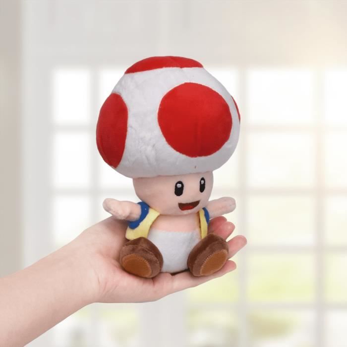 Super Mario Toad Peluche All-Star Collection 7 Idéal pour cadeau -  Cdiscount Jeux - Jouets
