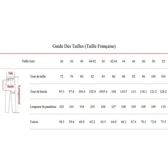 Pantalon taille américaine homme store