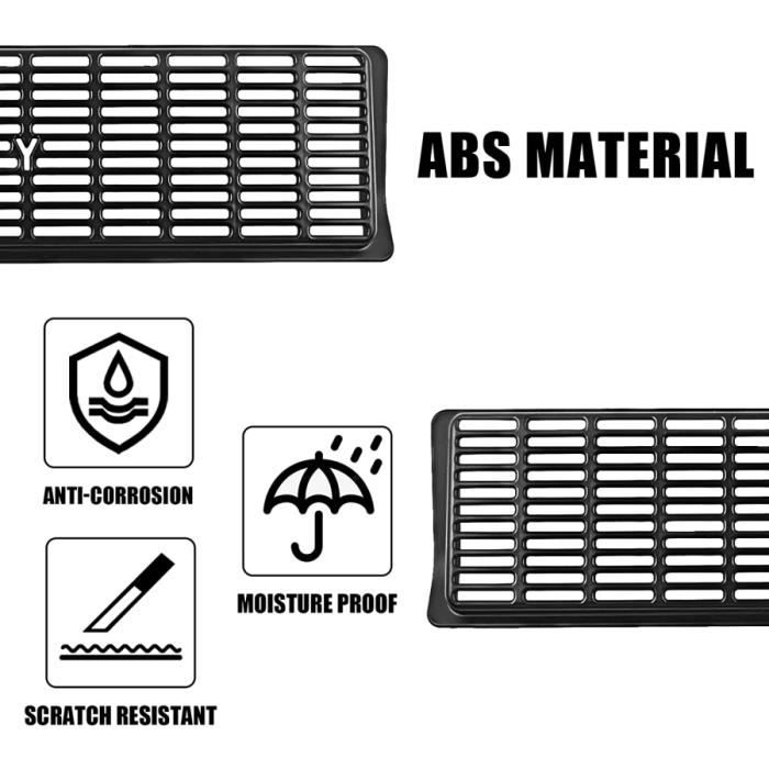 2 packs pour le modèle 3 - Couvercle de Ventilation de Siège Arrière en  ABS, Grille de Protection du Flux d'A - Cdiscount Auto