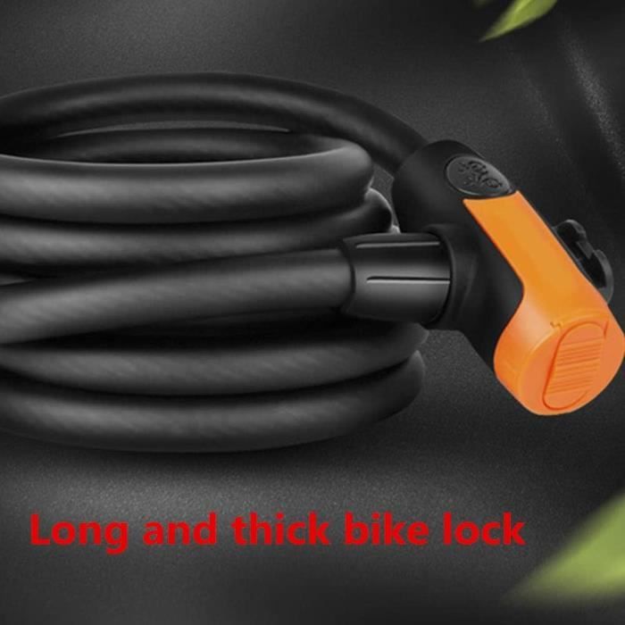 Antivol Poussette antivol trotinette Combinaison Cadenas de vélo Vélo câble  de Verrouillage Blocage de Roue pour vélo Casques [358] - Cdiscount Sport