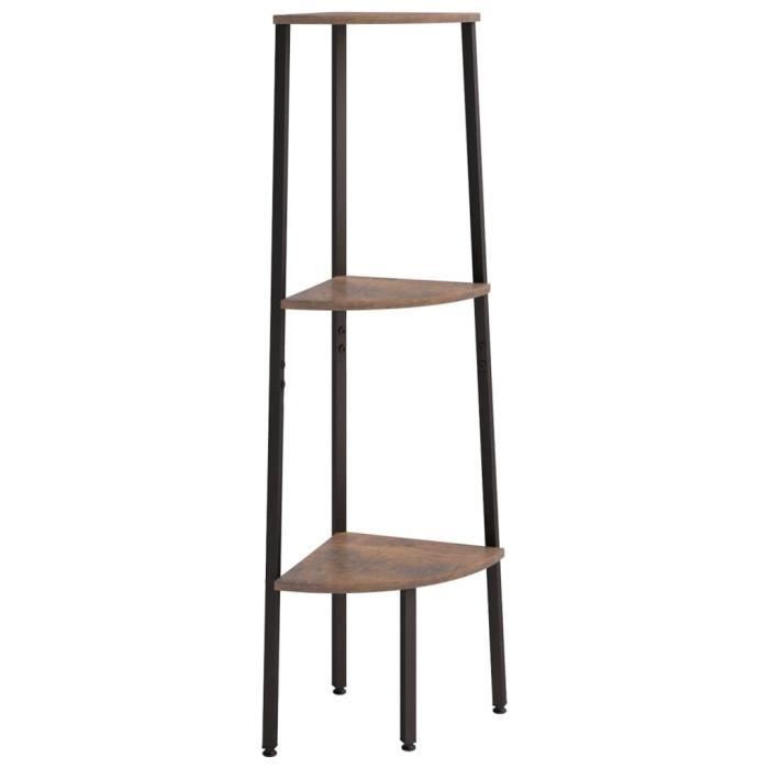 Étagère D'angle En Bois Marron - 60x48.5x35 Cm - Occasion En Bon état