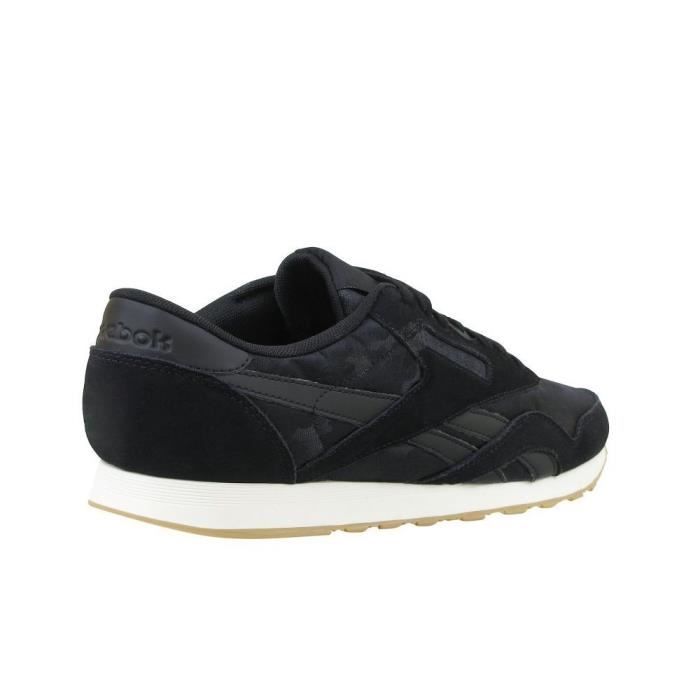 Chaussures de running pour homme Reebok CL Nylon SG Noir Route - Main Image