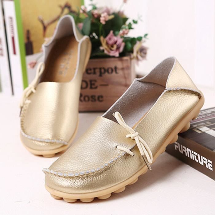 Chaussures Plates En Daim Végétalien Lane Bryant - Bout Pointu Bleu, Taille 7W, Avec Nœud
