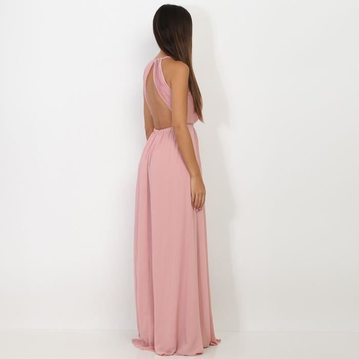 Robe rose foncé deals