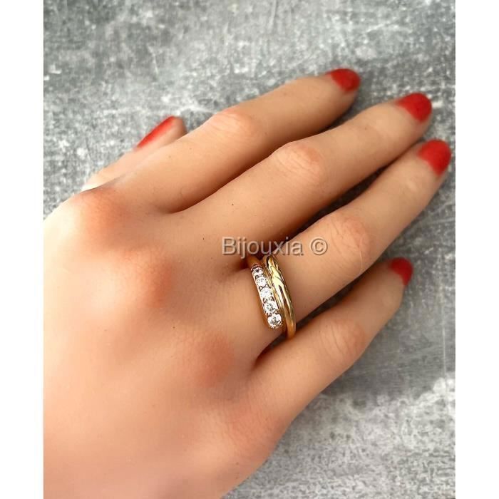 Bague Cdiscount Bijoux PlaquÃ© Or Bague BIJOUXIA Goutte D'eau