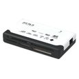 TRIXES Lecteur de cartes mémoires tout en un : USB 2.0 Mini SD, MMC Mobile, SDHC, M2, TF, XD, CF MC24812-3