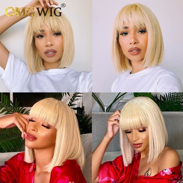 coupes de cheveux naturelles courtes avec couleur