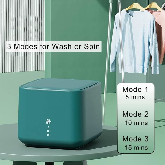 Machines À Laver Les Vêtements Portables,Machine À Laver Pliable 9L Pour Appartement Avec