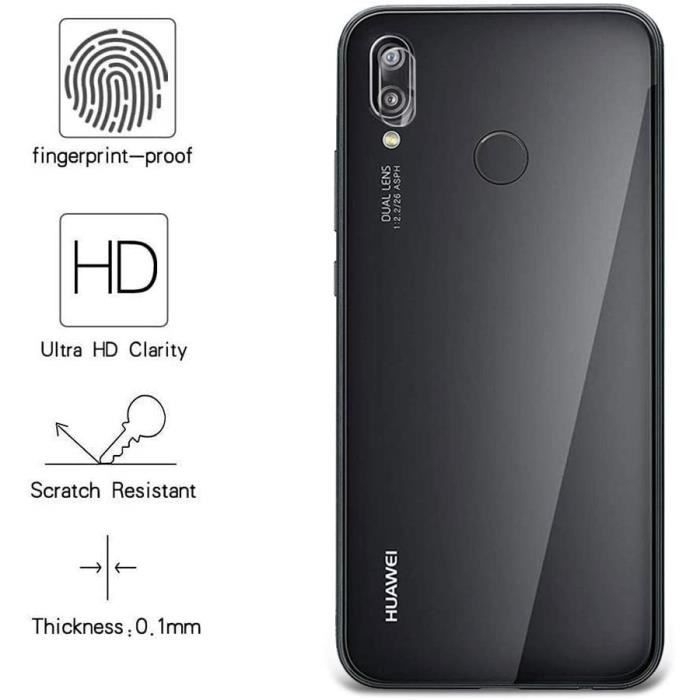 Yanwom 2+2 Pièces Verre Trempé pour Honor Magic 6 Lite 5G Protecteurs d'écran Verre Trempé et