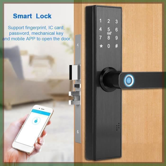 Cette Serrure Connectée Se Déverrouille Avec Votre Empreinte Ou Votre Iphone