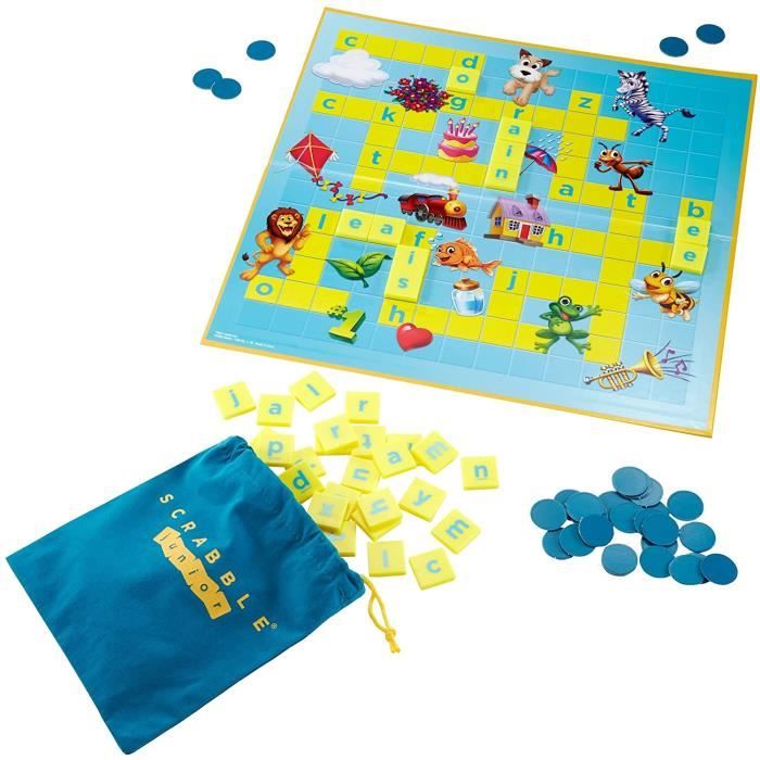 Scrabble junior d'occasion Mattel - Jeu d'occasion Revaltoys