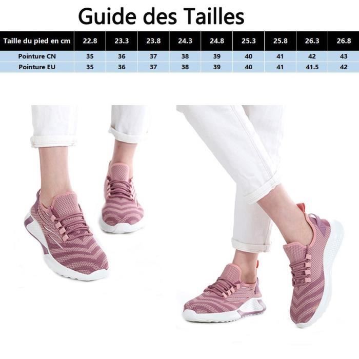 Chaussures de Sécurité Femme,chaussures de travail Embout Acier Respirant  Légère,Chaussures de securite femmes-ROSE