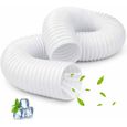 Tuyau Climatiseur Mobile,Tuyau Évacuation Climatiseur Mobile Ø150mm,Extension de Tuyaus Climatisation,Pour Tuyau- 150mm