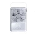 Climatiseur Mobile - AMOUNE - Mini ventilateur USB - Affichage veilleuse 7 couleurs - 10W