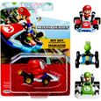 Mini Voiture Mario Kart - JAKKS - Rouge - Mixte - Enfant - A partir de 3 ans-0
