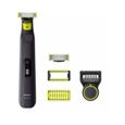 PHILIPS - Rasoir tondeuse barbe - OneBlade Pro - autonomie 90 mn - batterie LI-ION - noir - QP6541.16-0