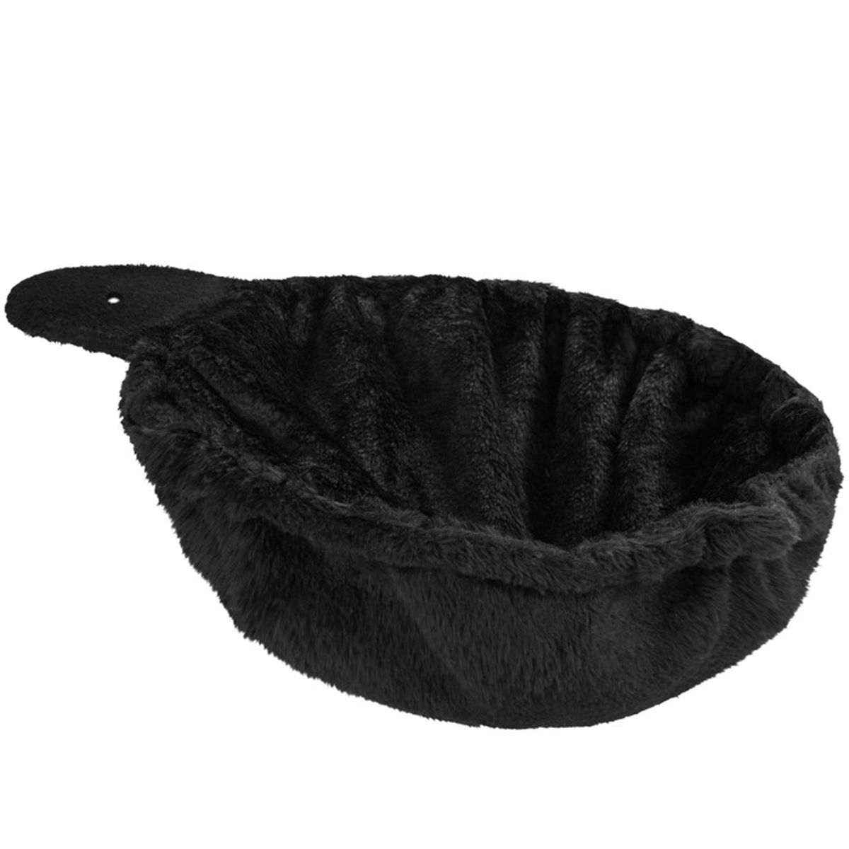 Tectake Hamac Pour Chat En Tissu Peluche 48 Cm X 36 Cm X 13 Cm Noir Cdiscount Animalerie