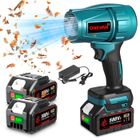Souffleur électrique turbo sans fil 28000RPM, Souffleur de poussière/neige/feuille - ONEVAN - 2X 3AH Batteries