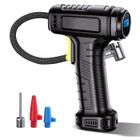 ULTRIXE Compresseur d'air Portable, Gonfleur Pneus sans Fil, Rechargeable USB, Manomètre LCD, Lumière LED