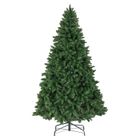 VANKEL Sapin de Noël Artificiel 180CM PVC, Pointe, Support Métallique, 1097 Branches – Naturel, Réaliste, Ignifuge