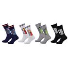Pack de Chaussettes Adulte Licence - OZABI - Avengers 4862 - Noir - Homme - Pack de Chaussettes