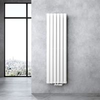 Sogood radiateur pour chauffage central 160x46cm radiateur à eau chaude panneau monocouche design vertical blanc