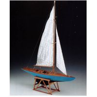 Maquette bateau en bois - COREL - Monotype de classe internationale - 39 cm - 1/25 - Adulte