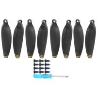 Hélices de rechange pour drone Mavic Mini - FYDUN - 8 pièces - Noir/argenté ou noir/doré
