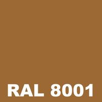 Peinture Fer Rouille - Pot 25 L    - Metaltop - 3011 - Rouge brun 3011 - Rouge Brun