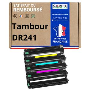 Tambour Noir Compatible Brother DR-241 Pour HL-3140CW, 3150CDW, DCP-9020CDW - Neuf, Garantie 1 An