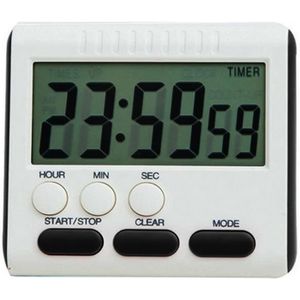 SCOBUTY Minuteur Cuisine,Time Timer,Timer Digital,Minuterie Num/érique /à LED /à Compte /à Rebours Magn/étique avec Alarme Sonore R/églable et Fonction de M/émoire pour Cuisiner et /étudier Le Sport