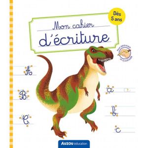 JEU D'APPRENTISSAGE Jeux éducatifs Mon cahier d'écriture Dinosaures Auzou