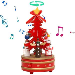 BOITE À MUSIQUE Boîte À Musique Rotative De Noël | Décoration De T