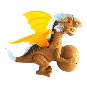 Grand dinosaure Monde Dragon projection oeufs Laying Walking Sound Filles Garçons Jouets