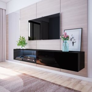 Meuble Tv Suspendu Payez En 4x Soldes Cdiscount