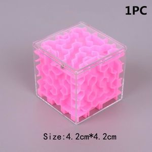 PUZZLE Rose 4.2CM 1PC - TOBEFU Cube Magique Labyrinthe 3D
