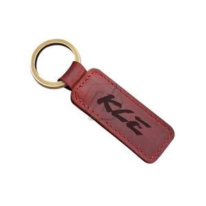 KIT CARROSSERIE Rouge - Porte clés en peau de vache pour moto Kawa