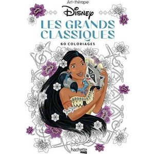 Coloriages Mystères Disney Hiver - Livre de coloriage couleur par numéro  pour adultes