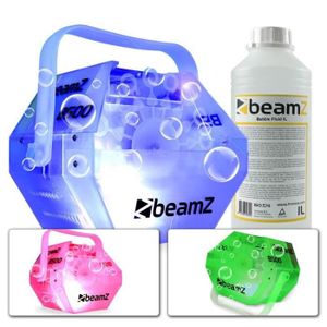 MACHINE À BULLES BeamZ B500LED Machine à bulles avec LED RGB intégr