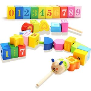 Jouet de dentition en forme de casse-tête de jeune enfant - Busy Montessori  Toy Puzzle en silicone - jeu éducatif et éveil - animaux empilables