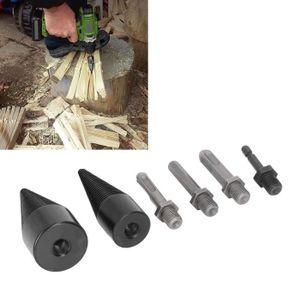 Fendeur à Bois EMOIEMO - Foret Conique 32mm/42mm - Pour Perceuse Électrique