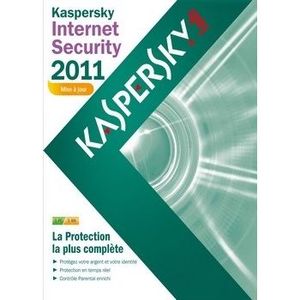 ANTIVIRUS KASPERSKY INTERNET SECURITY 2011 1 POSTE 1 AN MISE