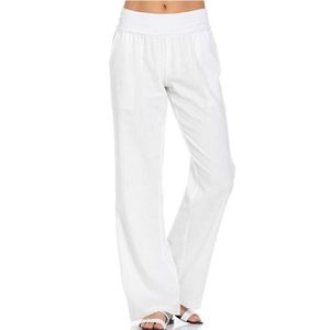 Pantalon lin femme grande taille