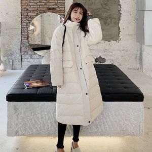 doudoune longue blanche