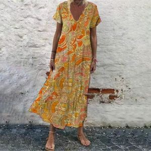 Robe ete longue jersey fluide femme Cdiscount